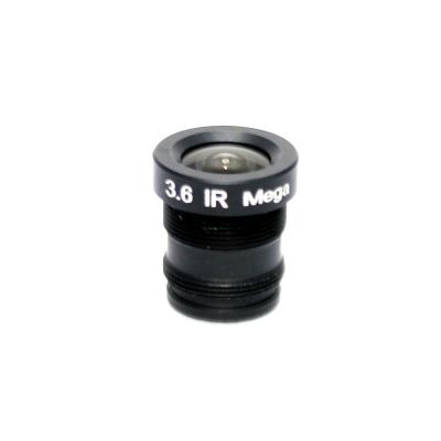 China Metal Glass Half Snail 85 Degree 3.6mm M12 Camera Lens for sale