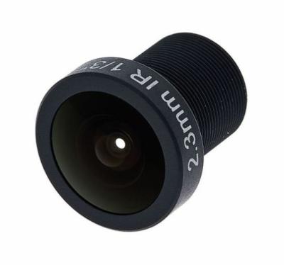 China 2.3mm 3.5mp F2.2 lente larga do IR da placa do cctv de um ângulo de 1/3 de polegada m12 à venda