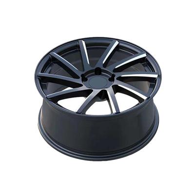 China 22J ET50 Rims Magnesium Alloy Wheels 16 Inch Matt Black Painting for sale