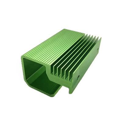 China Green 95% Mag Alloy Extrusion Profiles AZ91D Magnesium Heat Sink for sale
