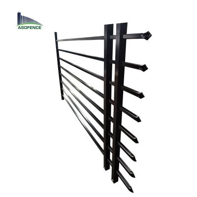 China Cheap Wrought Iron Fence Panels for Sale / Galvanized Steel Fence / Ornamental Fence à venda