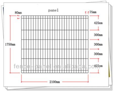 China Brc weld mesh panel fence / roll top decorative wire fence for sale