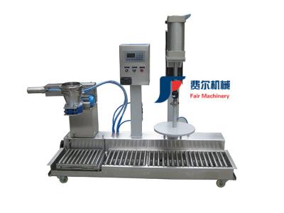 China 20Ltr Aerosol Paint Can Filling Machine Weighing Sealing Function for sale