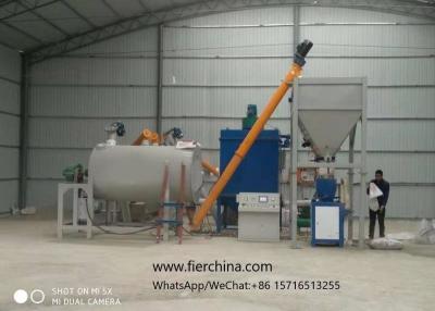 China Working Fast Dry Powder Mixer Machine  Ribbon Mixer Machine for Tile Adhesive for sale