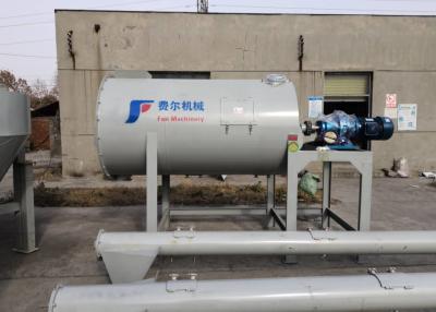 China Dry Mortar Powder Mixer Machine , Horizontal Screw Mixer For Building Materials for sale