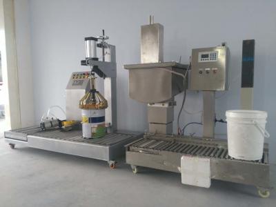 China 50kg Electric Automatic Paint Filling Machine For Liquid Oil Paint for sale