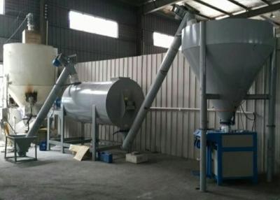 China Wall Putty Ribbon Blender Mixer Multi Purpose For Dry Mixing White Cement Lime for sale