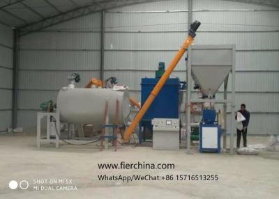 China planta completa Seco-misturada da máquina de mistura do almofariz da massa de vidraceiro da parede da cerâmica 220-440v à venda