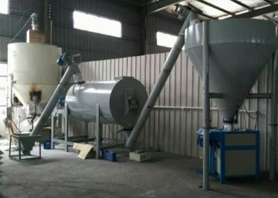 Chine Ligne sèche de production à la machine de mélange de mortier de mélangeur de tuile d'usine de mur de manteau adhésif de mastic à vendre