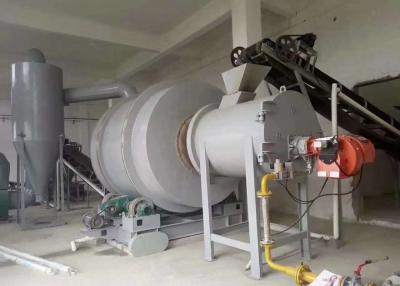 China 10 T/H Rotary Sand Dryer Drying Kiln With Wood Heat Rotary Drying System for sale