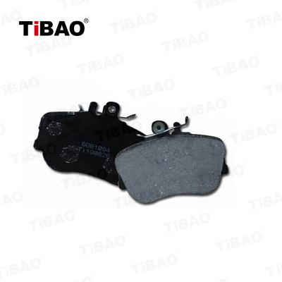 China Zapatas de freno automotrices de TiBAO para el OEM del Benz 002 420 22 20 de Mercedes en venta