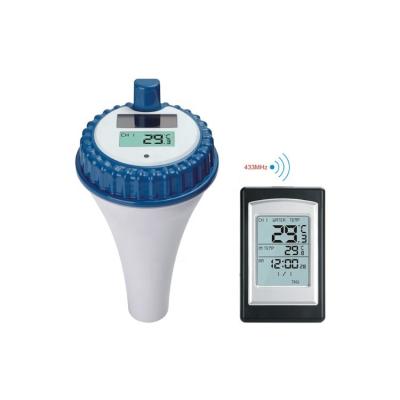Chine Thermomètre numérique flottant extérieur intérieur Thermomètre de température de baignoire avec calendrier et conception imperméable à vendre