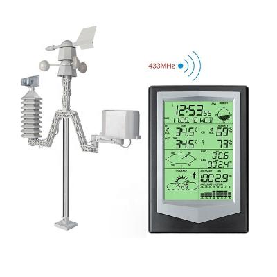 China 185*123*23mm Size Automatically Connect To Wireless Outdoor Weather Station With APP for sale