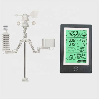 China High Definition Ambient Weather WS-1050A Smart Weather Station With WiFi Remote Monitoring LCD HD Display for sale