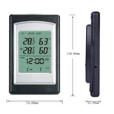 China OEM Support Home Decor Radio Remote Controlled Thermohygrometer With Three Remote Sensors for sale