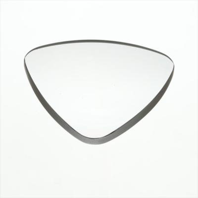 China Cristal de lente de reloj de zafiro de cristal de cúpula única triangular de corte láser en venta