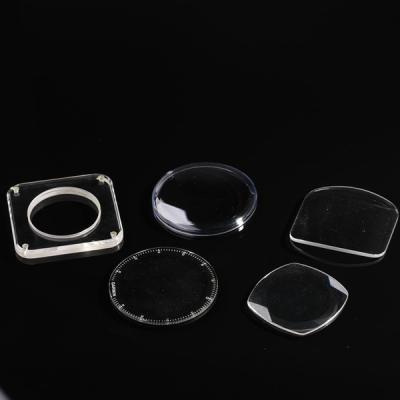 China OEM Aangepaste Bestand Sapphire Crystal Watch Glass Flat Scratch Te koop