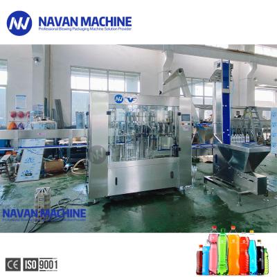China Auto 1000BPH Carbonated Soft Drink 3 In 1 Washing Filling Capping Machine for sale