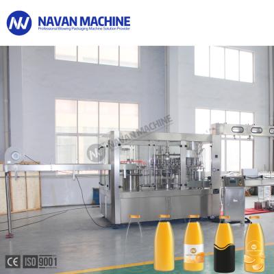 China 3 In 1 For PET Bottle Automatic Beverage Juice Hot Filling Machine for sale