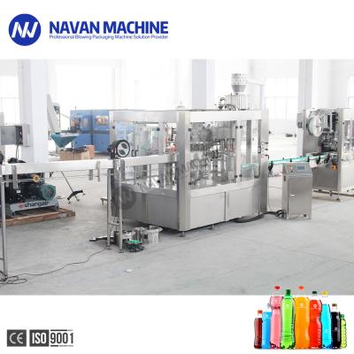 China Monoblock Carbonated Soft Drink Rinsing Filling Capping Machine For PET Bottle for sale