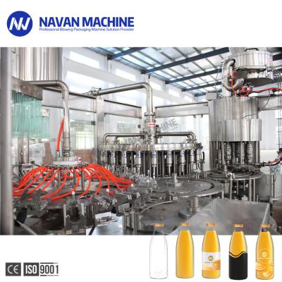 China Controle fresco do PLC de Juice Filling Machine da garrafa plástica com tela táctil à venda