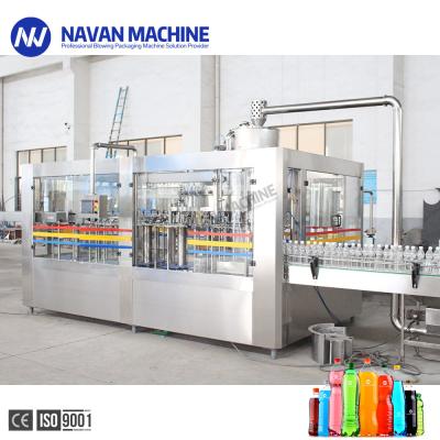 China Auto 10000BPH 3 In 1 Soda Water Carbonated Drink Filling Bottling Machine for sale