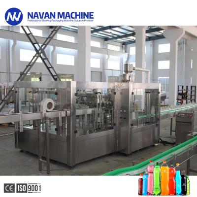 China Full Auto 100-2000ml Plastic Bottled Carbonated Cola Soda Drinking Filling Machine for sale