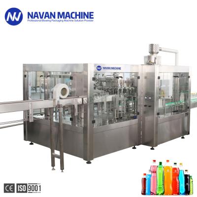 China 12000-13000BPH Monoblock carbonatou brandamente a máquina tampando de enchimento de lavagem da bebida para a garrafa do ANIMAL DE ESTIMAÇÃO à venda