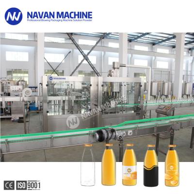China Juice Filling Machine totalmente automático 3 em 1 garrafa Juice Producing Line do ANIMAL DE ESTIMAÇÃO à venda