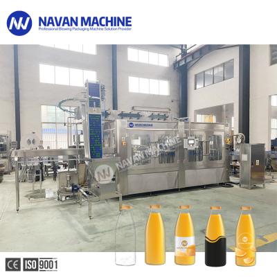 Cina 500ml bevanda Juice Filling Machine Hot Filling per la bottiglia dell'ANIMALE DOMESTICO in vendita