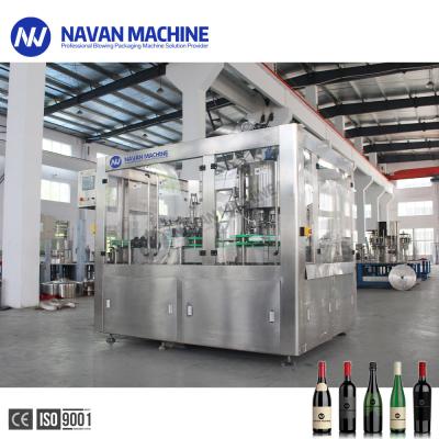 China Fully Automatic 18000BPH Glass Bottle Wine Non Gas Drink Filling Machine for sale
