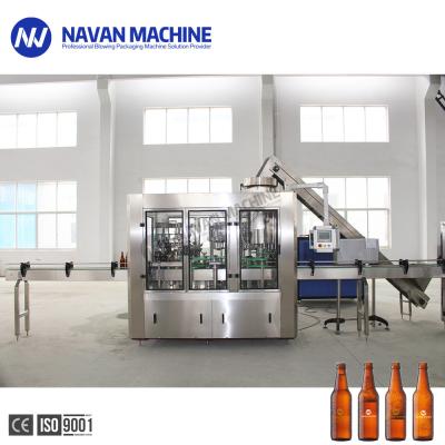 China Auto 3000-5000BPH Glass Bottle Carbonated Sparkling Drink Filling Machine for sale