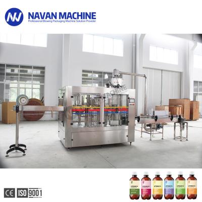 Chine Machine de remplissage automatique de liquide de Non-gaz de Kombucha de bouteille d'ANIMAL FAMILIER 3 dans 1 machine à vendre