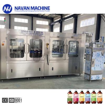 China Máquina de enchimento automática de Kombucha da garrafa do ANIMAL DE ESTIMAÇÃO de 20000BPH Monoblock à venda