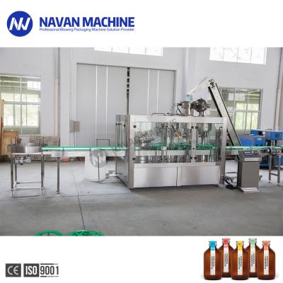 China Automatic Glass Bottled Non Carbonated Drink Kombucha Filling Machine for sale