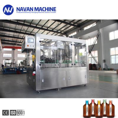 China Monoblock Glass Bottle Water Kombucha Beverage Washing Filling Capping Machine for sale