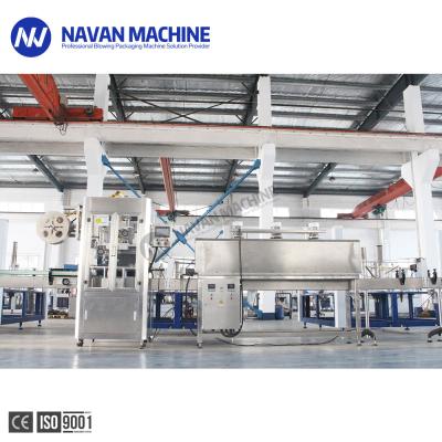 China PVC Heat Shrink Sleeve Labeling Machine For Beverage Bottle With Shrink Tunnel for sale