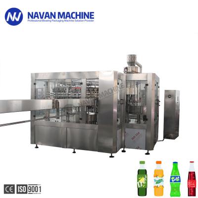 China Automatic 0-2L PET Bottle Soft Sparkling Drink 3 In 1 Filling Machine for sale
