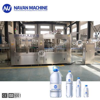 Cina 3 In 1 Pure Water Filling Machine PET Bottle Automatic Purified Water Filling Machine in vendita