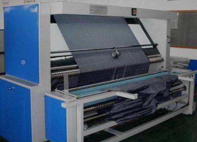 China Cloth Textile Fabric Shrinking Inspection Rolling Machine for sale