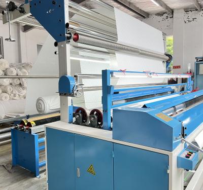 China 1.5kw Fabric Roll Measuring Machine Auto Edge for sale