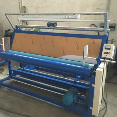 China Fabric Winding Counting Machine Fabric Quilting Rolling Machine Fabric Meter Counter for sale