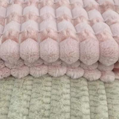 China Blue Brown Fluffy Fabric Material Pink Beige Fluffy Clothing Material for sale