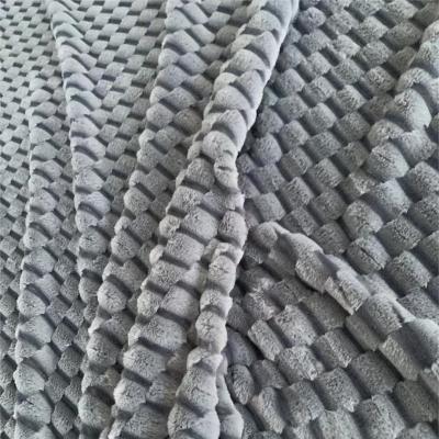 Cina Materiale lanuginoso del tessuto di cotone del poliestere in vendita
