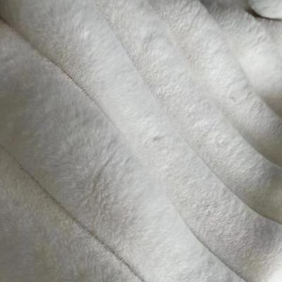 China Pelz-flaumiges Gewebe-Material für Verkaufs-flaumiges Stoff-Material zu verkaufen