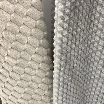 China Material mullido de alineación mullido de la tela para la ropa de las mantas en venta