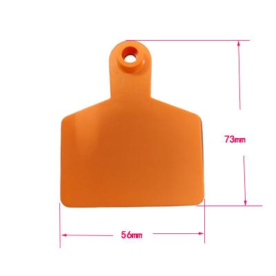 China sell animal cattle ear tag,laser ear tag,cow ear tag,material SGS certificate,73x56mm en venta