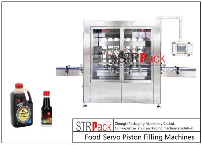 China Foodstuff Gravity Automatic Liquid Filling Machine AC220V 5000ml for sale