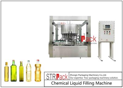 China Automatic Edible Oil Rotary Monoblock Filling Capping Machine 8000bph 100ml - 1000ml for sale