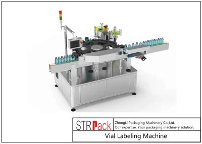 China Rotary Table Vial Bottle Labeling Machine 500pcs/Min for sale